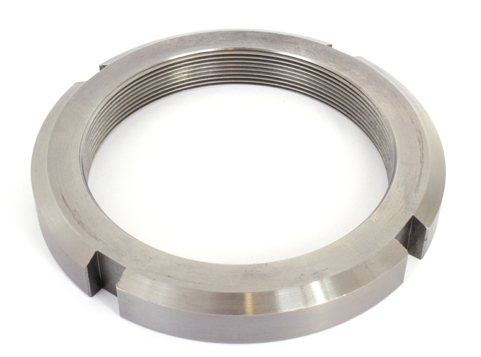 Lock Nut With Metric Thread, For Locking By Lock Washer